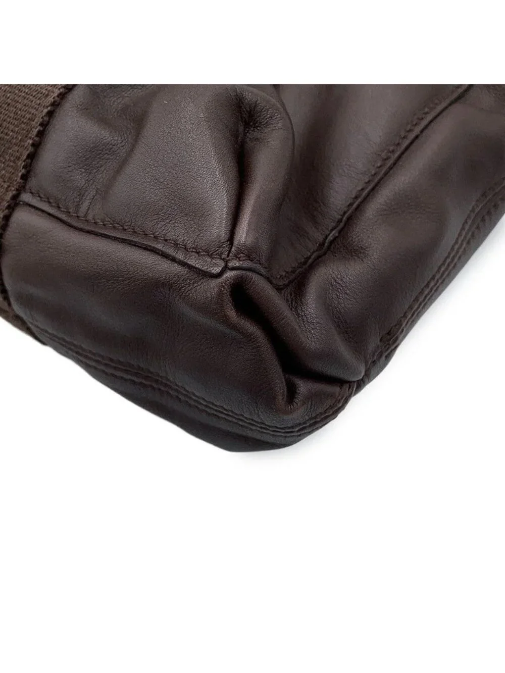Hermes Tote Bag Caravan Horizontal MM Chocolat Chrome Voderma